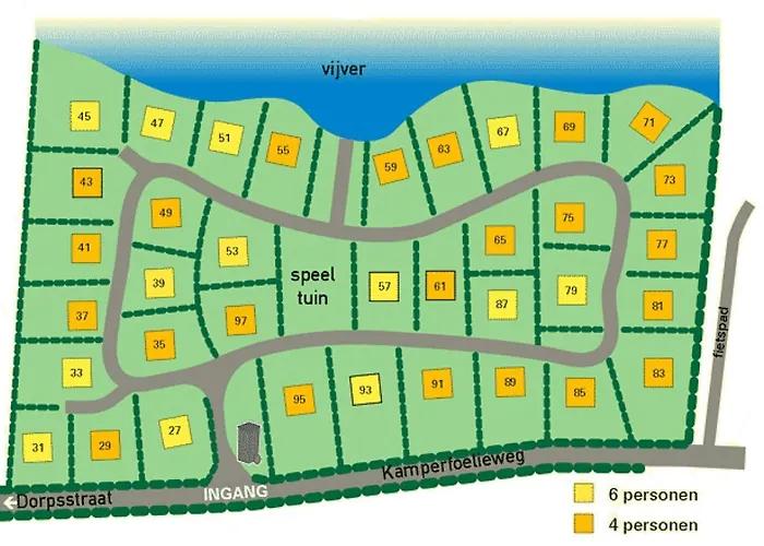 Villapark Kamperfoelie 65 度假居 德科赫